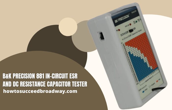 B&K Precision 881 In-Circuit ESR and DC Resistance Capacitor Tester