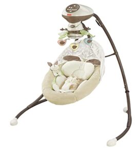 Fisher-Price Snugabunny Cradle ‘N Swing with Smart Swing Technology