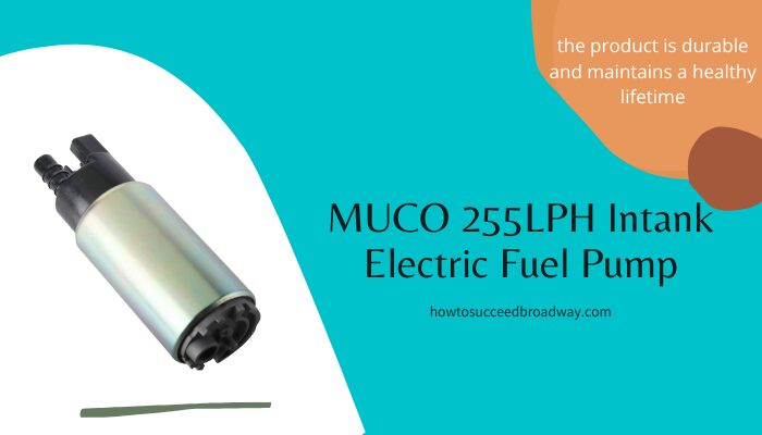 MUCO 255LPH Intank Electric Fuel Pump
