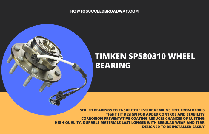 Timken SP580310 Wheel Bearing